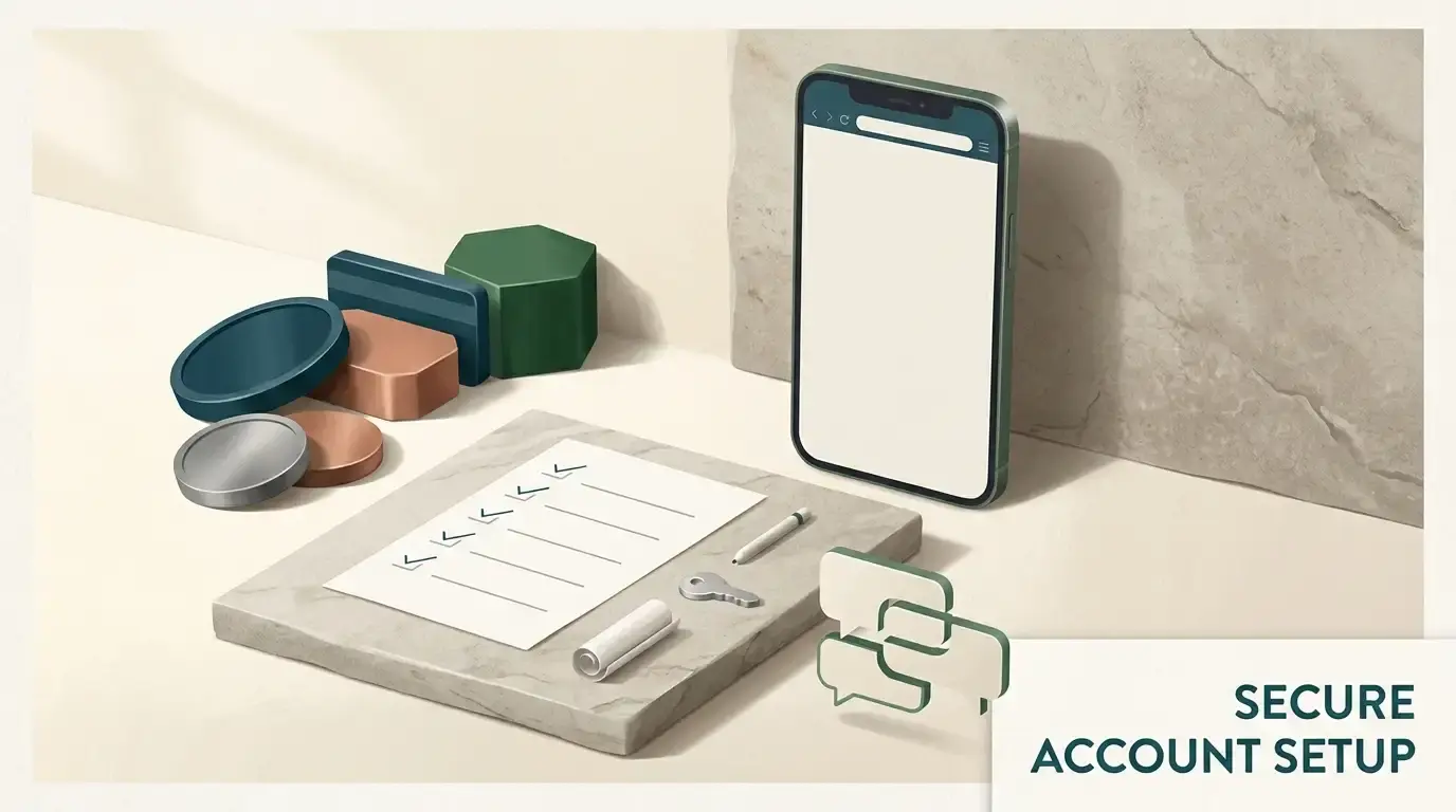 Editorial illustration of mobile access, payments and account verification checks